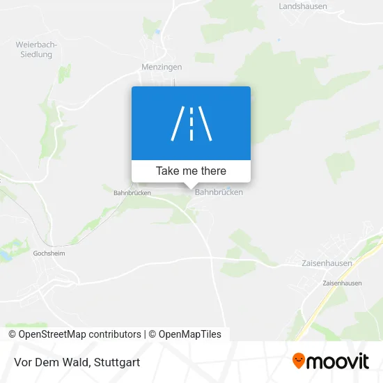 Карта Vor Dem Wald