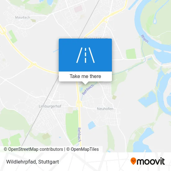 Карта Wildlehrpfad