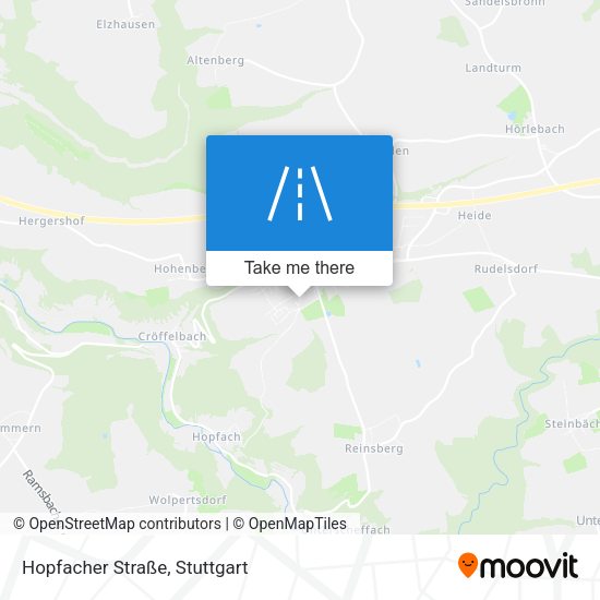 Hopfacher Straße map