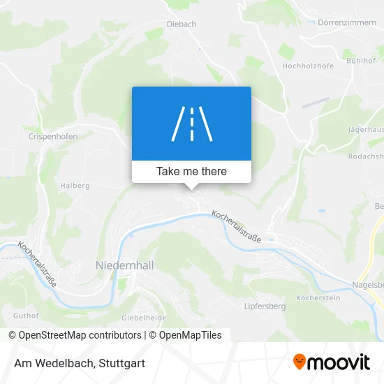 Карта Am Wedelbach