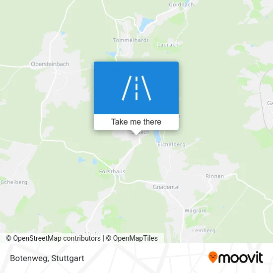 Карта Botenweg