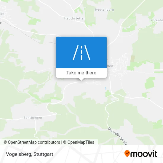 Карта Vogelsberg