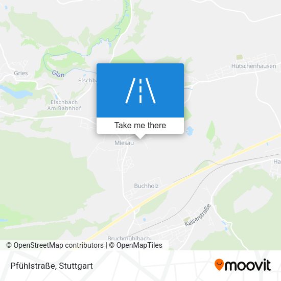 Pfühlstraße map