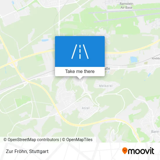 Карта Zur Fröhn