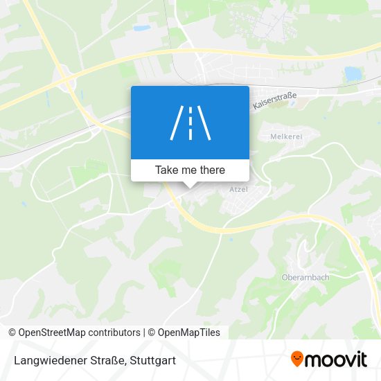 Langwiedener Straße map