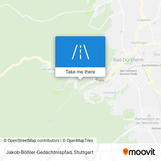 Jakob-Bößler-Gedächtnispfad map
