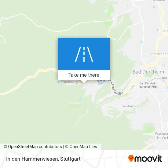 In den Hammerwiesen map