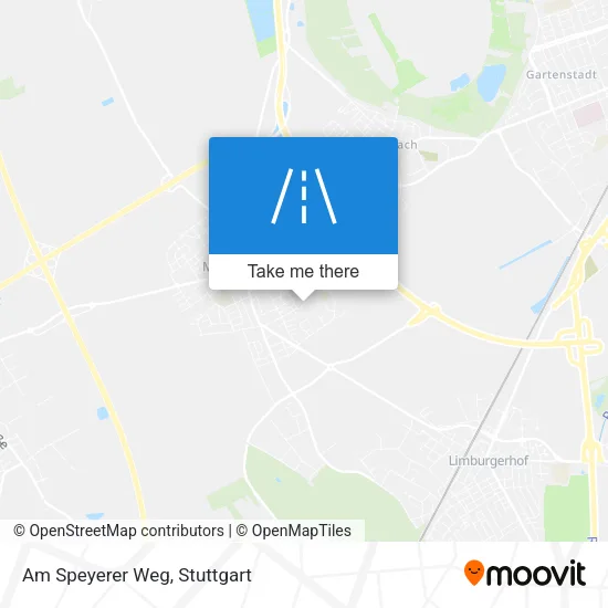 Карта Am Speyerer Weg