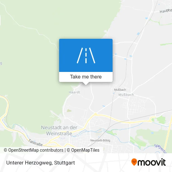 Карта Unterer Herzogweg