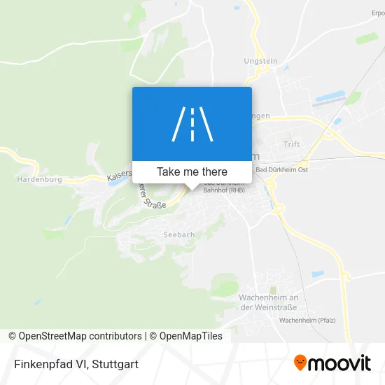 Карта Finkenpfad VI