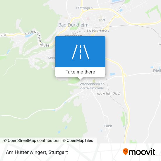 Am Hüttenwingert map