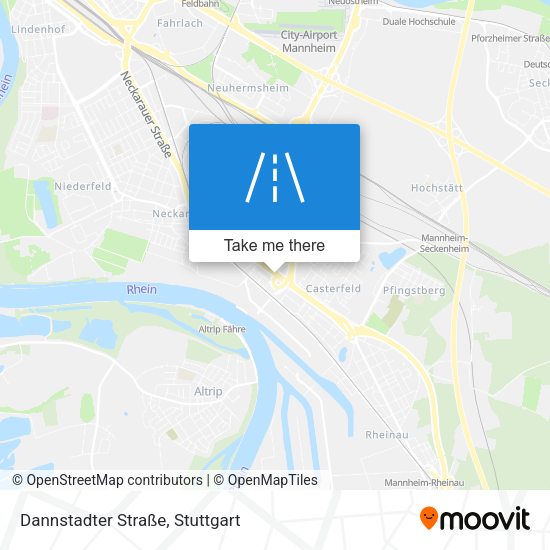 Dannstadter Straße map