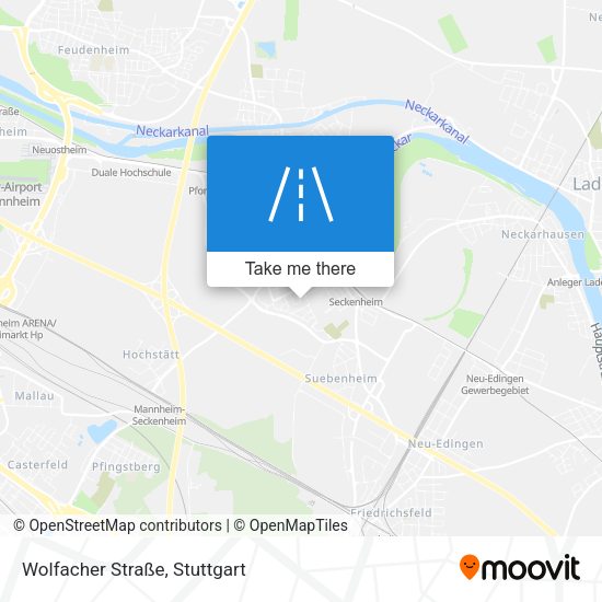 Wolfacher Straße map