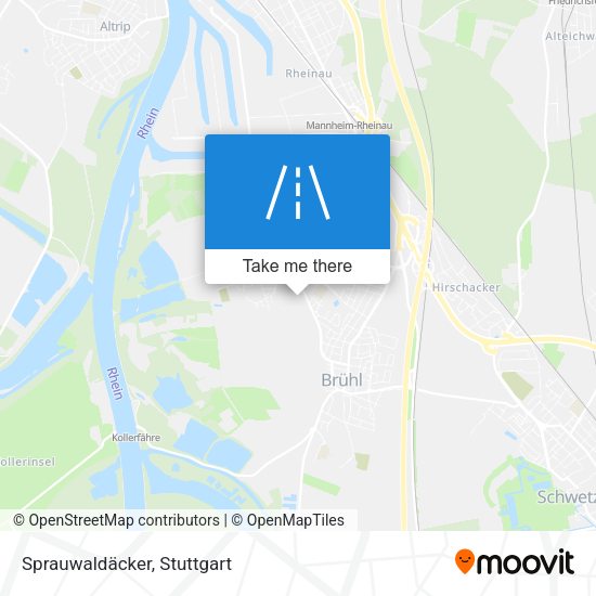 Sprauwaldäcker map