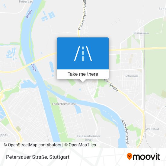 Petersauer Straße map