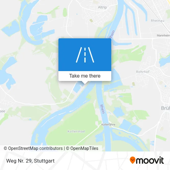 Карта Weg Nr. 29