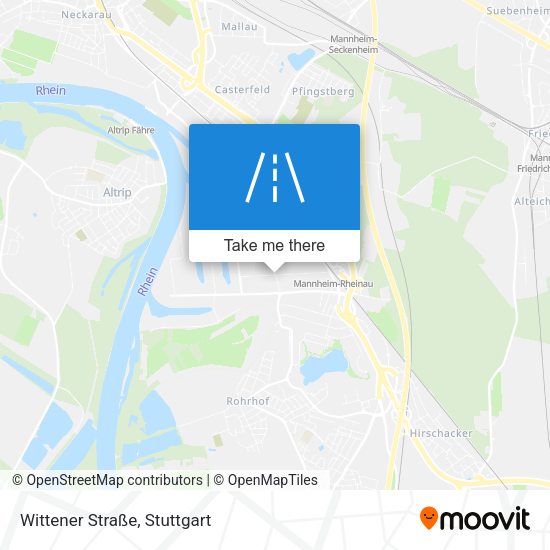 Wittener Straße map