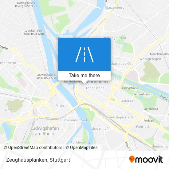 Карта Zeughausplanken