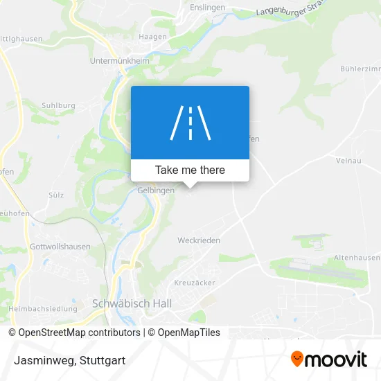 Jasminweg map
