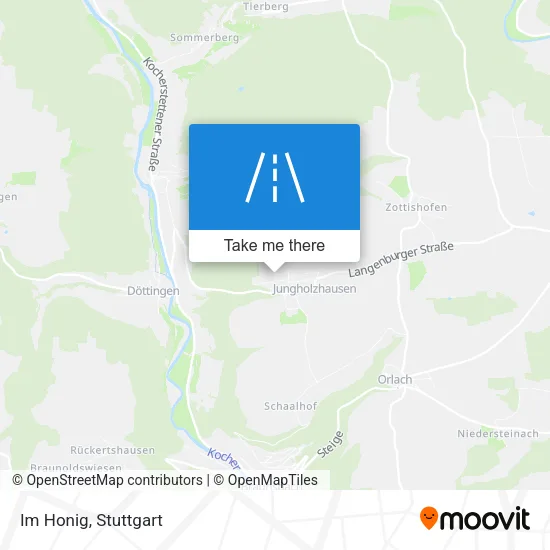 Карта Im Honig