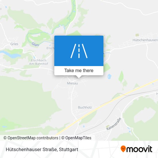 Hütschenhauser Straße map