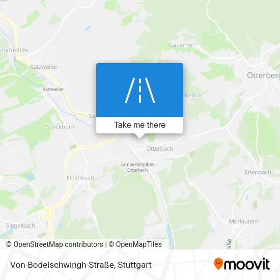 Карта Von-Bodelschwingh-Straße