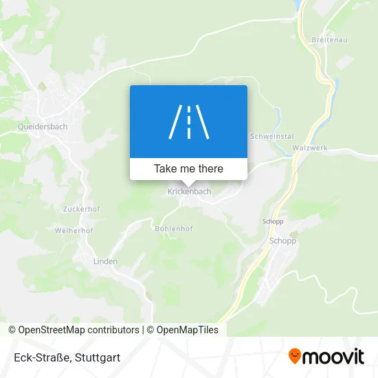 Карта Eck-Straße