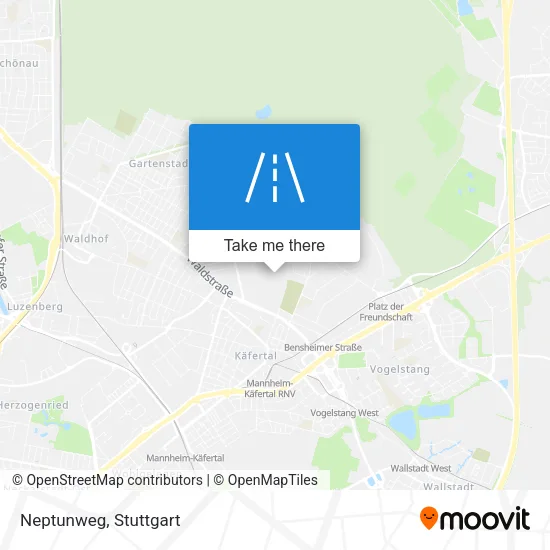 Карта Neptunweg