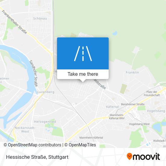 Hessische Straße map