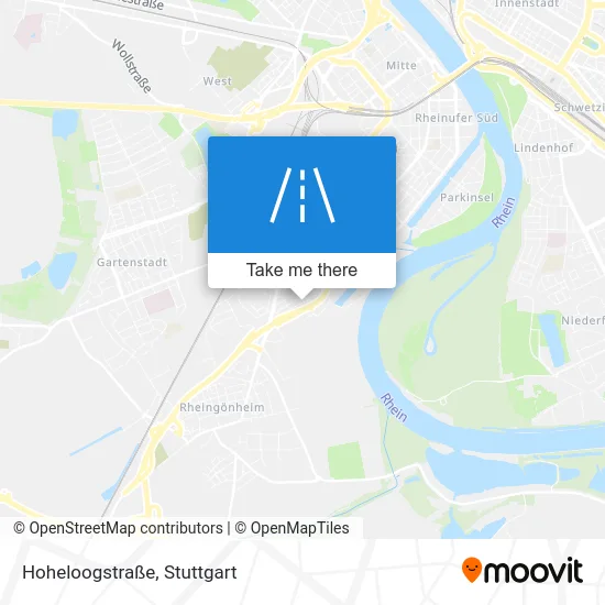 Карта Hoheloogstraße