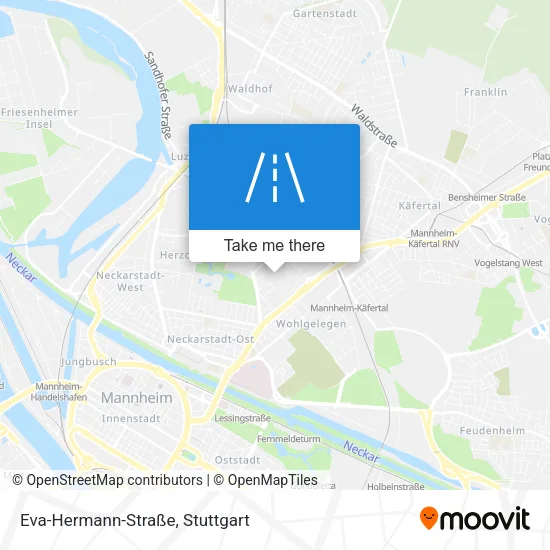 Карта Eva-Hermann-Straße