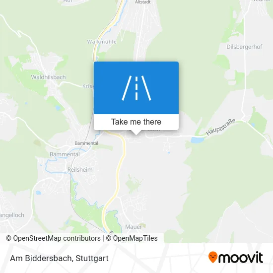 Карта Am Biddersbach