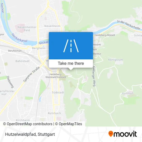 Карта Hutzelwaldpfad