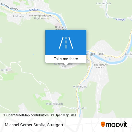 Карта Michael-Gerber-Straße