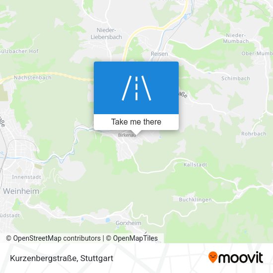 Kurzenbergstraße map