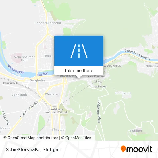 Карта Schießtorstraße