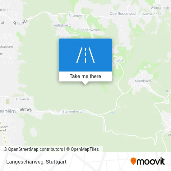Langescharweg map