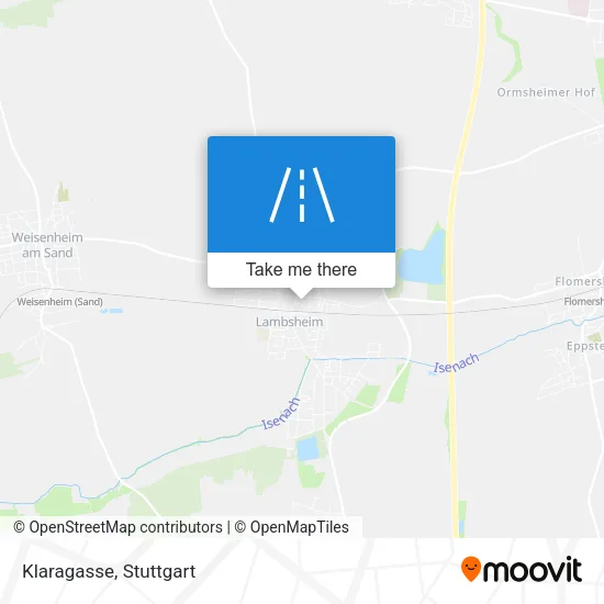 Карта Klaragasse