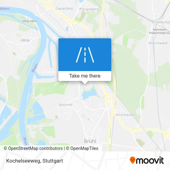 Карта Kochelseeweg