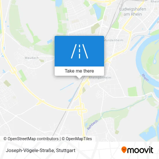 Joseph-Vögele-Straße map