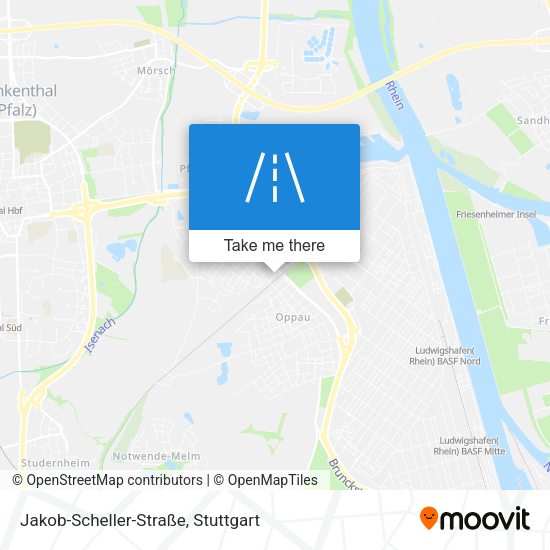 Карта Jakob-Scheller-Straße