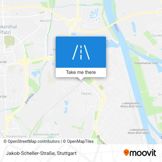 Карта Jakob-Scheller-Straße