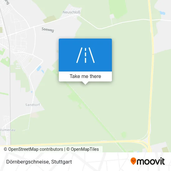 Карта Dörnbergschneise