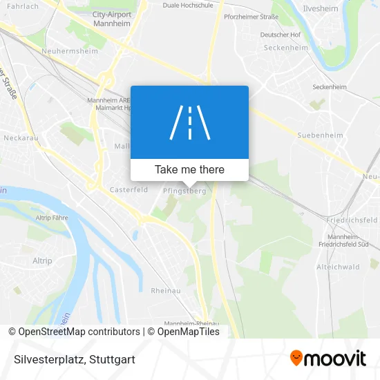 Карта Silvesterplatz
