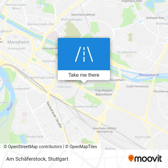 Карта Am Schäferstock