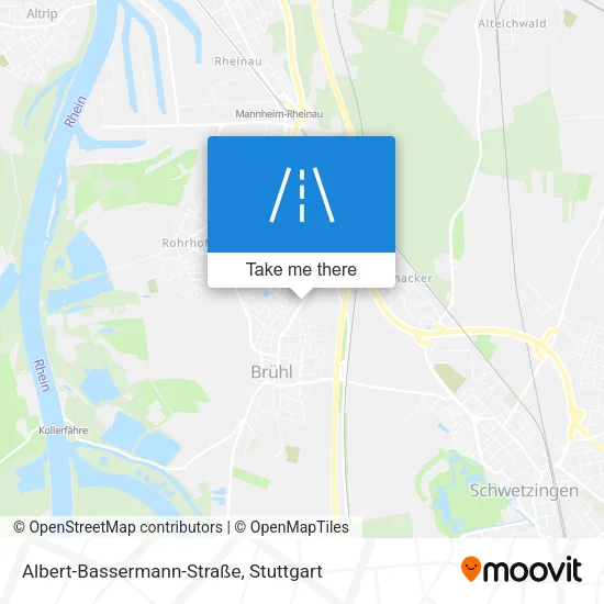 Карта Albert-Bassermann-Straße