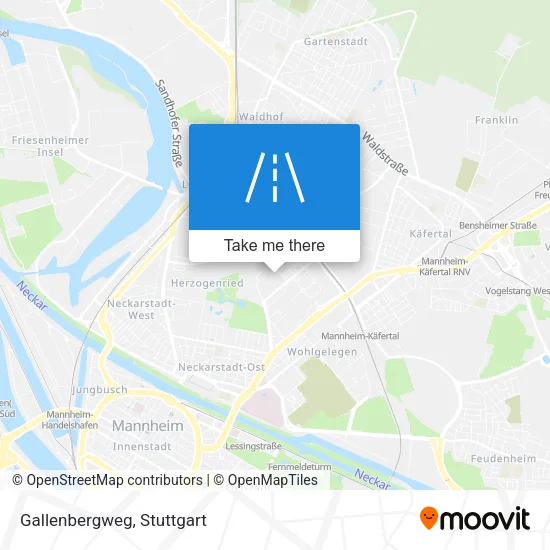 Карта Gallenbergweg