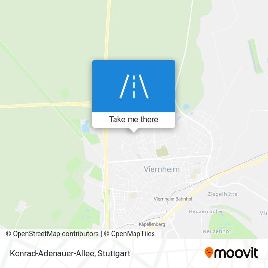 Konrad-Adenauer-Allee map