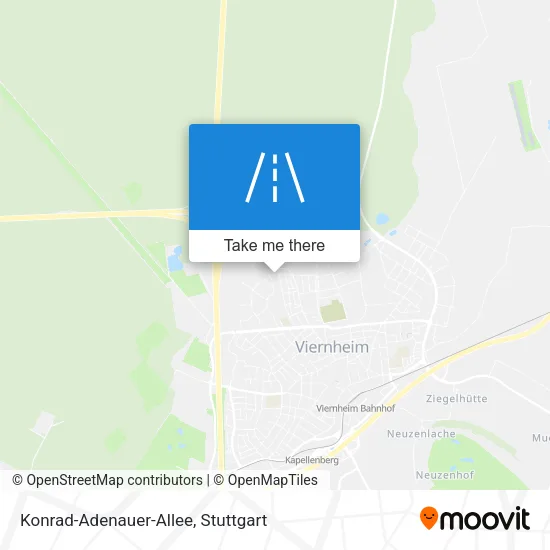 Konrad-Adenauer-Allee map
