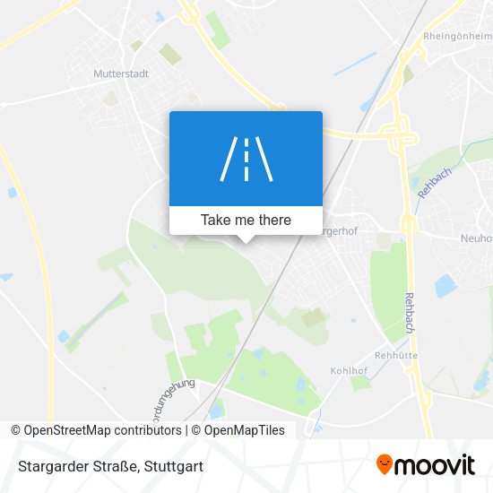 Stargarder Straße map